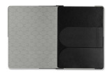 Блокнот MINI Car Tile Notebook, black/grey/white, артикул 80245B320F9