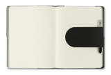 Блокнот MINI Car Tile Notebook, black/grey/white, артикул 80245B320F9
