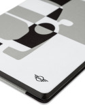 Блокнот MINI Car Tile Notebook, black/grey/white, артикул 80245B320F9