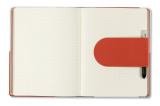 Блокнот MINI Car Tile Notebook, rebel red/vibrant silver/white, артикул 80245B32100