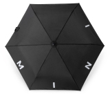 Складной зонт MINI JCW Logo Foldable Umbrella, black, артикул 80235B54F39