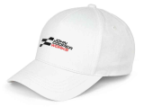 Бейсболка MINI JCW Logo Cap, Unisex, White, артикул 80165B54F26