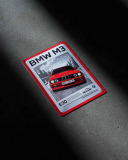 Металлическая пластина BMW M3 E30 Tin Sign, 40 Years Anniversary, Red, 20x30cm., артикул 80235BA3DB9