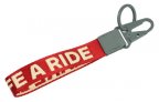 Брелок для ключей BMW Motorrad Keyring, Make Life a Ride, Red/White