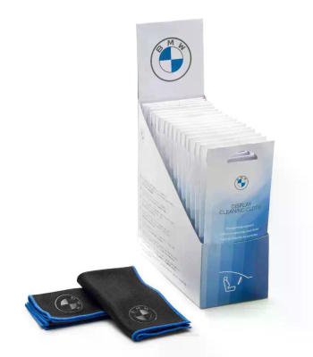 Салфетка для очистки дисплея BMW Display Cleaning Cloth, black/blue