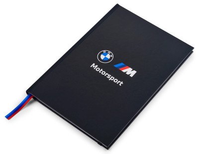 Блокнот BMW M Motorsport Notebook, black