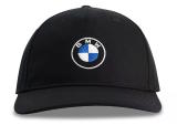 Классическая бейсболка BMW Classic Logo Baseball Cap, Unisex, Black, артикул 80165B810F7