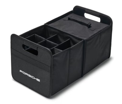 Складной контейнер для багажного отсека Porsche Folding Luggage Compartment Box, Complete Set, Black