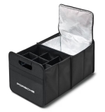 Складной контейнер для багажного отсека Porsche Folding Luggage Compartment Box, Complete Set, Black, артикул 00004400150