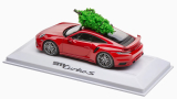 Модель автомобиля Porsche 911 Turbo S (992), Carmine Red, Scale 1:43, артикул WAP0201630SXMS