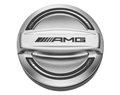 Крышка горловины бензобака Mercedes-AMG Tank Cap, Chrome Shadow, Silver