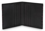 Кожаный мини-кошелек Audi Sport small wallet leather, black/red, артикул 3152601000