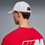 Классическая бейсболка BMW Classic Logo Baseball Cap, Unisex, White, артикул 80165B810F8