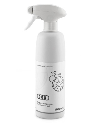 Гель для очистки колесных дисков Audi Wheel Cleaner Gel, 500 ml, Black