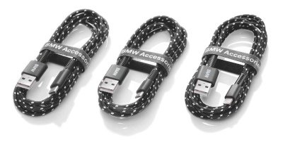 Набор кабелей BMW USB Charging Adapter Cable Kit - Lightning / Micro-USB / USB-C