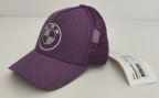 Бейсболка BMW Engine Block Trucker Cap, by FREUDE & stichd, Purple