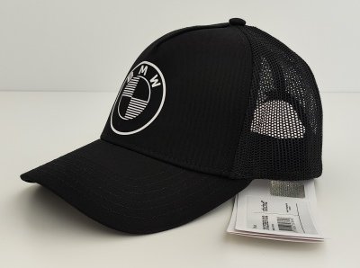 Бейсболка BMW Engine Block Trucker Cap, by FREUDE & stichd, Black