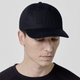 Бейсболка BMW Wordmark Core Large Cap, Black, Unisex, NM, артикул 80165B5F612