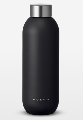 Стальная бутылка для воды Volvo Water Bottle, Stelton, Black