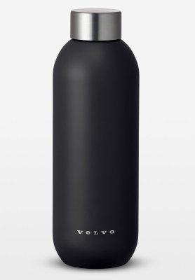Стальная бутылка для воды Volvo Water Bottle, Stelton, Black