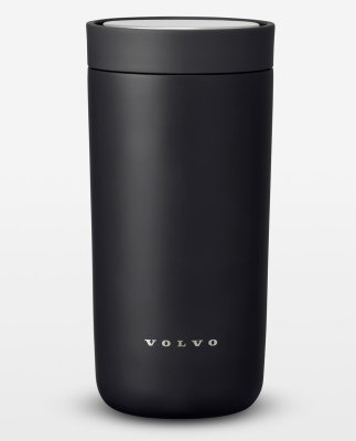 Термокружка Volvo To Go Click, by Stelton, Black, 400 ml
