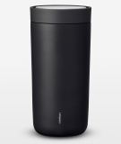 Термокружка Volvo To Go Click, by Stelton, Black, 400 ml, артикул 32251918