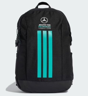 Рюкзак Mercedes-AMG Petronas Formula 1 DNA 3 Stripes Backpack, Black