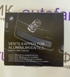 Набор колпачков для колесных вентилей BMW M Valve Stem Caps, NM, артикул 36105B5C8E5