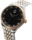 Женские наручные часы Mercedes-Benz Women’s Watch Classic, black/silver/gold, артикул B66041753