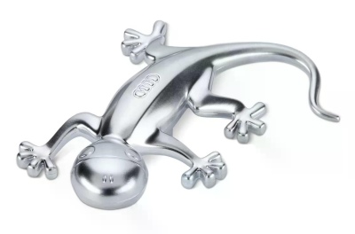 Фигурка геккона в салон Audi Design Gecko Aluminium Look