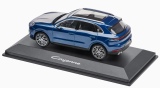 Модель автомобиля Porsche Cayenne (E3 II), Montego Blue Metallic, Scale 1:43, артикул WAP0200310RCAY