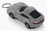Плюшевый брелок для ключей Porsche Plush 911 Key Keyring, Grey/Black, артикул WAP0500320TKPC