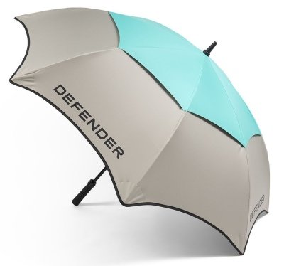 Зонт-трость Land Rover Defender Rally Umbrella, Grey/Turquoise