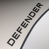 Зонт-трость Land Rover Defender Rally Umbrella, Grey/Turquoise, артикул DNUM189TEA