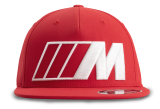 Бейсболка BMW M Large Logo Cap, Red, артикул 80165B81100