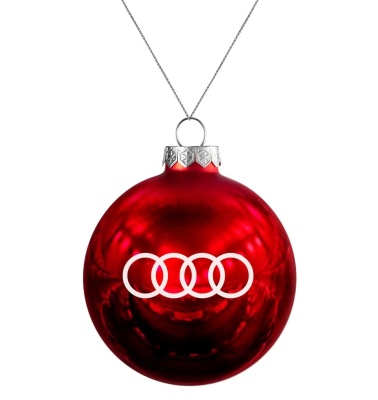 Елочный шар Audi Christmas Ball, Red