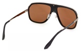 Солнцезащитные очки BMW M Aviator Sunglasses, Gold/Black, артикул 80255B840A9