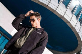 Солнцезащитные очки BMW M Aviator Sunglasses, Gold/Black, артикул 80255B840A9